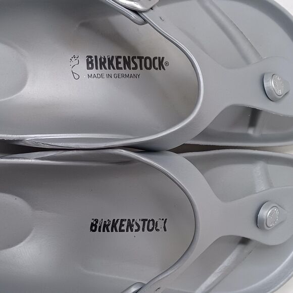 Birkenstock Gizeh EVA Sandals Womens Size 8 EU 39 Gray Made in Germany Vacation - Picture 10 of 12